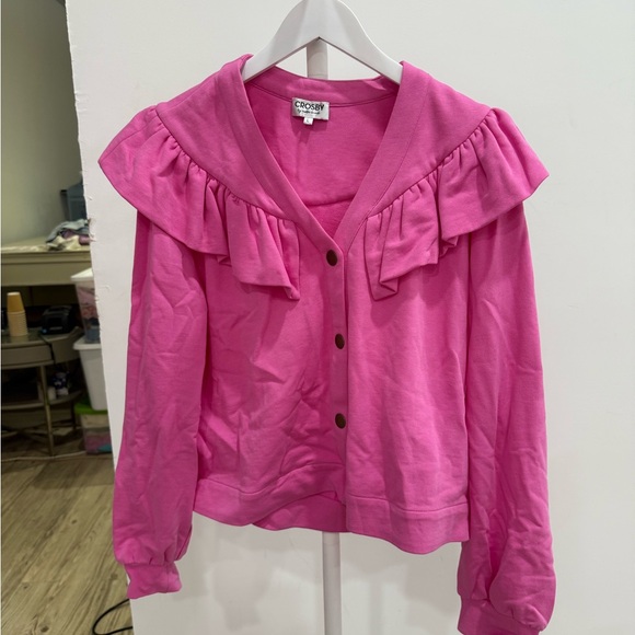 CROSBY by Mollie Burch Vibrant Pink Top - Picture 2 of 4